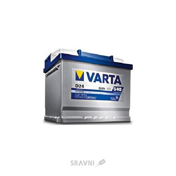 Акумуляторні батареї Автомобильный аккумулятор Varta 6СТ-40 BLUE dynamic (A15)