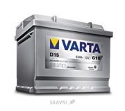 Акумуляторні батареї Автомобильный аккумулятор Varta 6СТ-61 SILVER dynamic (D21)