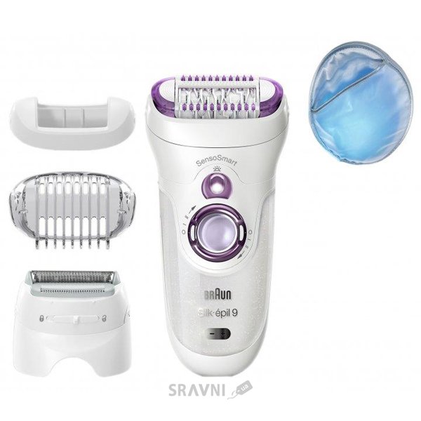 Епілятори Эпилятор Braun Silk-epil SensoSmart 9 SES 9/710