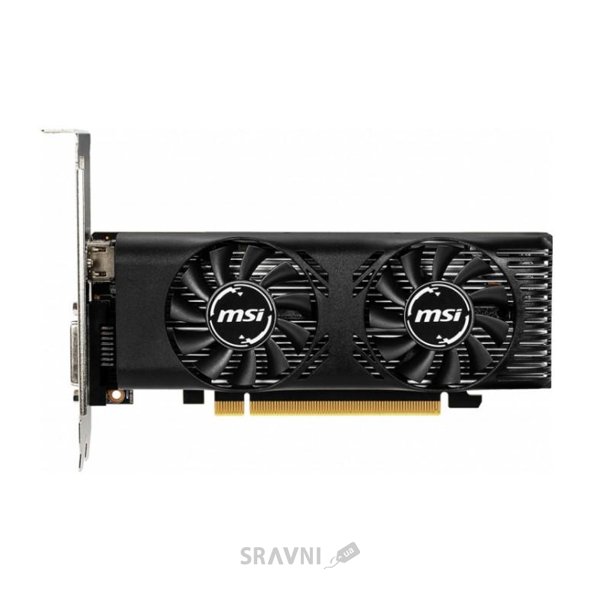 Відеокарти Видеокарта MSI GeForce GTX 1650 4GT LP OC